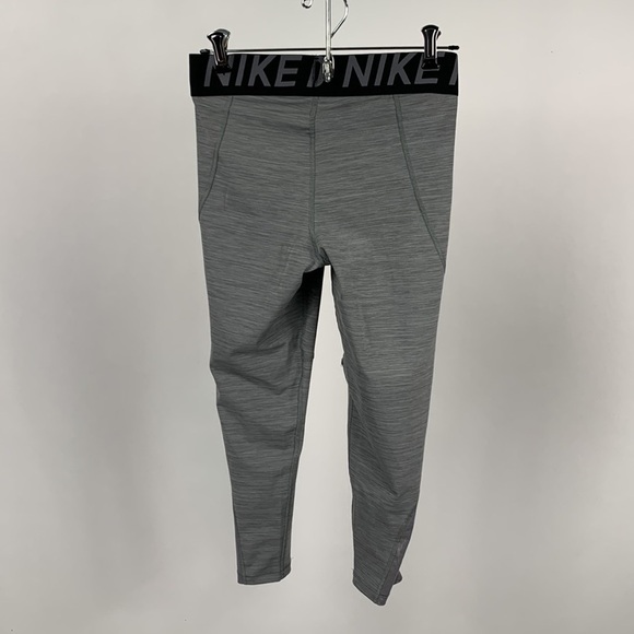 Nike Training Pro 365 tights leggings in grey Medium M - Picture 8 of 9